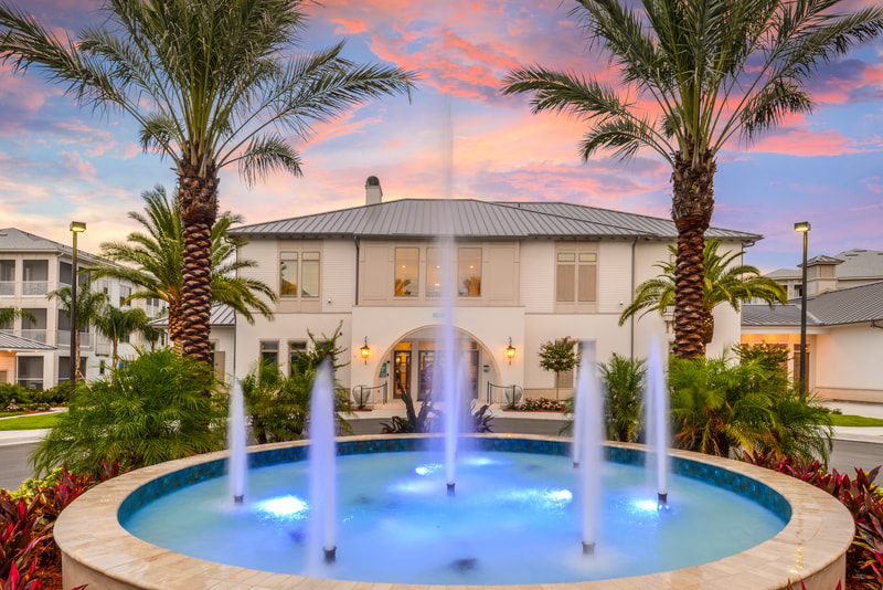 Full service architecture and interior design services at Palm Bay Club in Jacksonville, Fla.