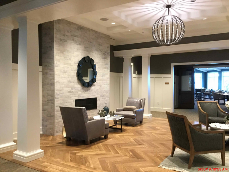hospitality interior design for TPC River Highlands in Cromwell, CT