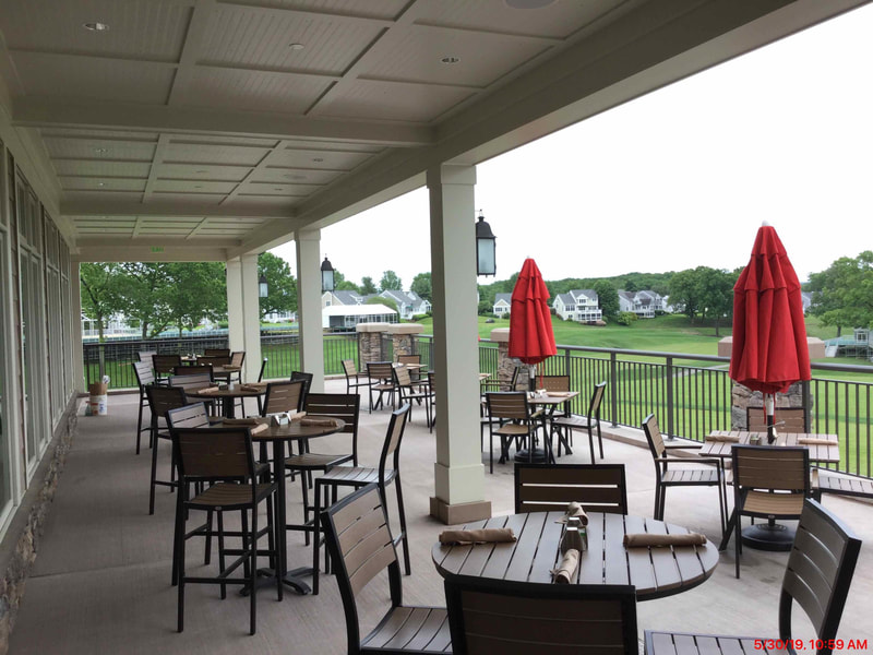 hospitality interior design for TPC River Highlands in Cromwell, CT